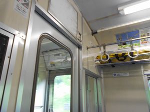 小幌駅へ上路列車