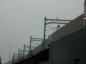 旭川駅の高架