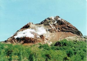2001年の昭和新山