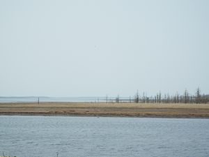 東梅地区から見た風連湖・春国岱