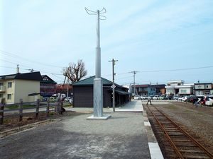 旧増毛駅