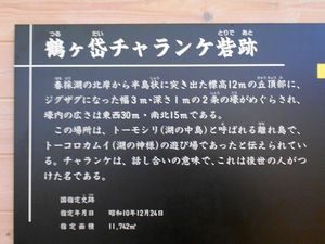 鶴ヶ岱チャランケ砦跡