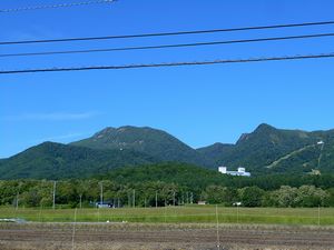 富良野スキー場遠景