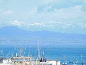 噴火湾沿岸からの風景