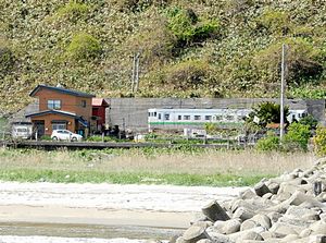 噴火湾沿岸からの風景