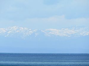 噴火湾沿岸からの風景