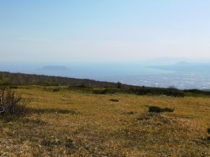 対空受信所からの眺望