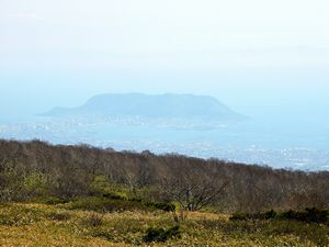 対空受信所からの眺望