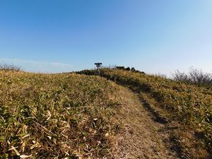 烏帽子岳へ