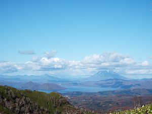 前紋別岳山頂から