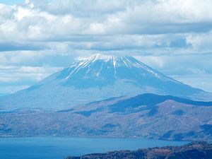 前紋別岳山頂から