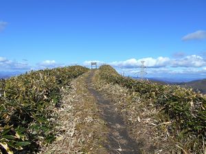 前紋別岳へ