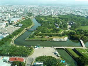 五稜郭タワーからの眺望