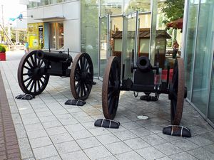 五稜郭タワー・大砲