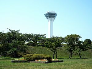 五稜郭公園から