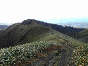 下山途中から