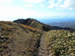 下山途中から