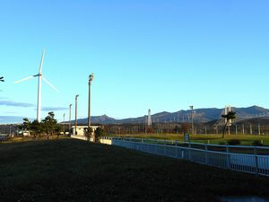 道の駅　みたら室蘭周辺の様子