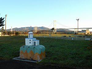 道の駅　みたら室蘭周辺の様子