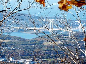 登山道からの景色