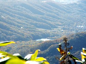 登山道からの景色