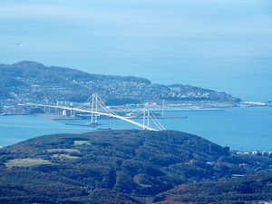 登山道からの景色