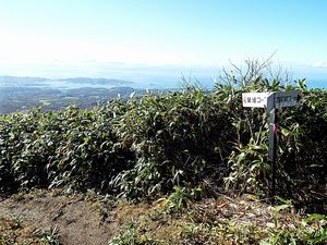 登山道からの景色