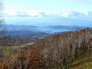 登山道からの景色