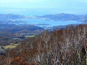 登山道からの景色