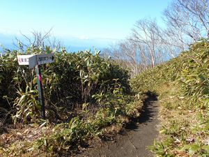 カムイㇴプリ分岐へ