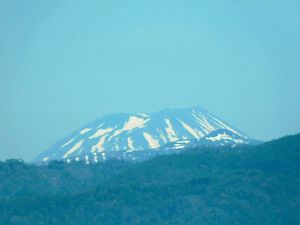 長万部付近の海岸から