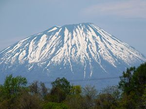 留寿都村へ向かう途中で