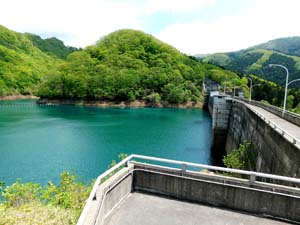 新中野ダムなかの湖
