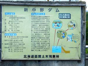 新中野ダムなかの湖