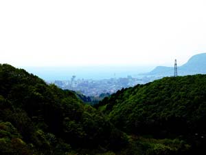 函館市街地方面