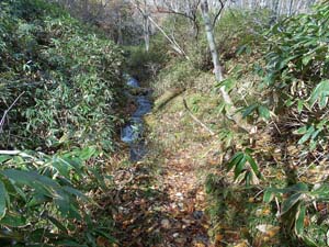 カムイㇴプリからの下山
