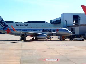 帰りの飛行機の窓から