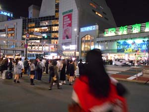 小田急線渋谷駅へ