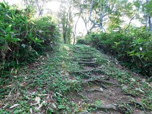「１０００m」の標示板へ