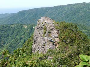 山頂へ