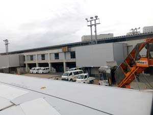 成田国際空港到着