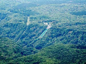 山頂から