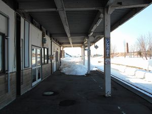 　石狩沼田駅の現在の様子は数年前とあまり変わっていないようなので、私が以前『JR留萌本線の駅を訪ねて』－石狩沼田駅－で紹介した時の画像を使わせて頂きましたのでご了承ください。