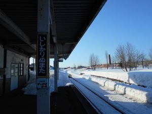 　石狩沼田駅の現在の様子は数年前とあまり変わっていないようなので、私が以前『JR留萌本線の駅を訪ねて』－石狩沼田駅－で紹介した時の画像を使わせて頂きましたのでご了承ください。