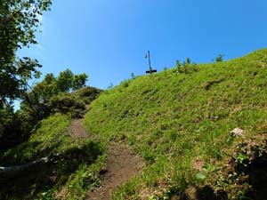 山頂へ