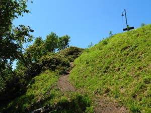 山頂へ