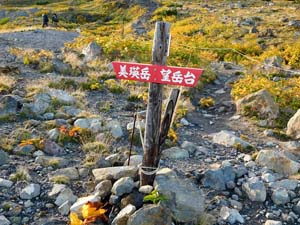 望岳台から雲ノ平分岐へ
