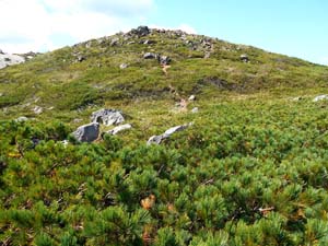 東峰へ