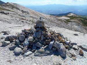 イワオヌプリ山頂へ