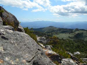 噴火口跡から先へ